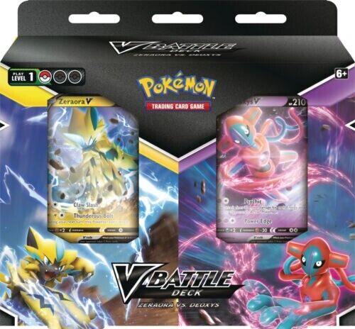 Pokemon TCG: Zeraora Vs. Deoxys V Battle Deck Bundle | Gamer Loot