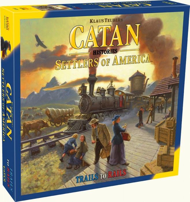 CATAN Histories: Settlers of America – Trails to Rails | Gamer Loot