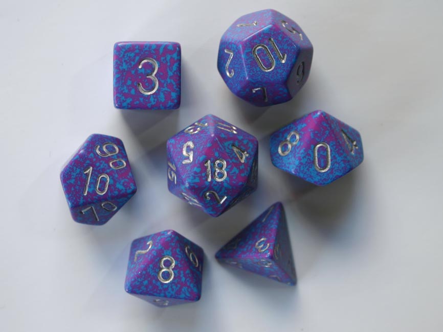 Chessex: Polyhedral Speckled Dice Set | Gamer Loot