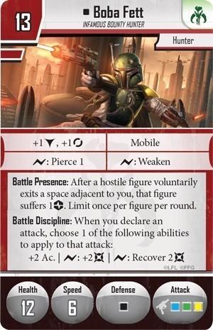 Star Wars Imperial Assault Boba Fett Villain Pack | Gamer Loot