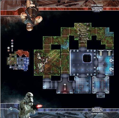 Star Wars Imperial Assault Skirmish Map - Training Ground | Gamer Loot