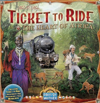 Ticket to Ride Africa Expansion | Gamer Loot