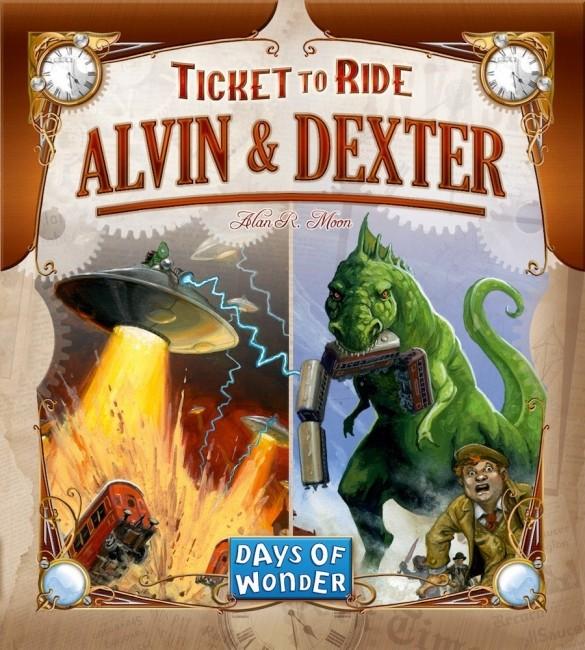 Ticket to Ride Alvin & Dexter Monster Expansion | Gamer Loot