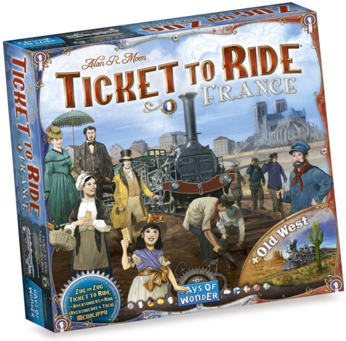 Ticket to Ride Map Collection Volume 6 – France & Old West | Gamer Loot