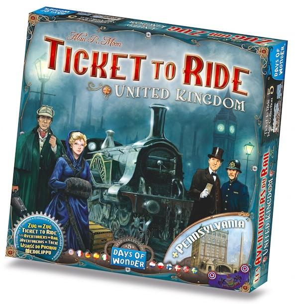 Ticket to Ride United Kingdom Expansion | Gamer Loot