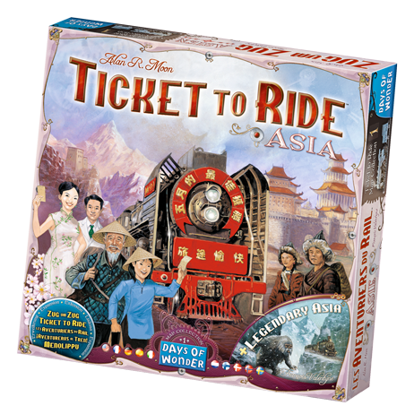 Ticket to Ride Map Collection Volume 1 Asia | Gamer Loot