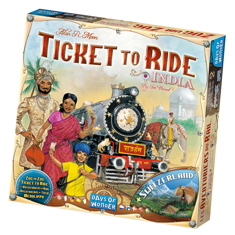 Ticket to Ride India Expansion | Gamer Loot