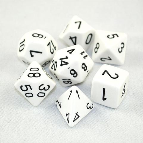 Chessex: Polyhedral Opaque™ Dice Set | Gamer Loot